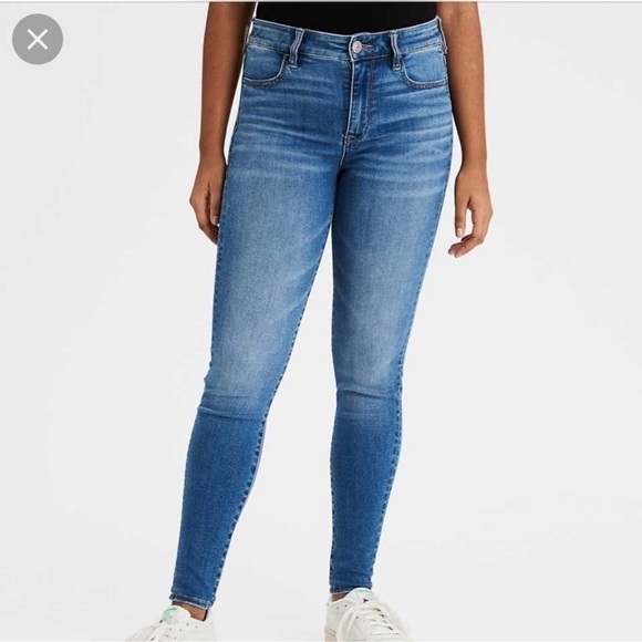 American Eagle Hi Rise Jegging size 0 - Picture 1 of 14